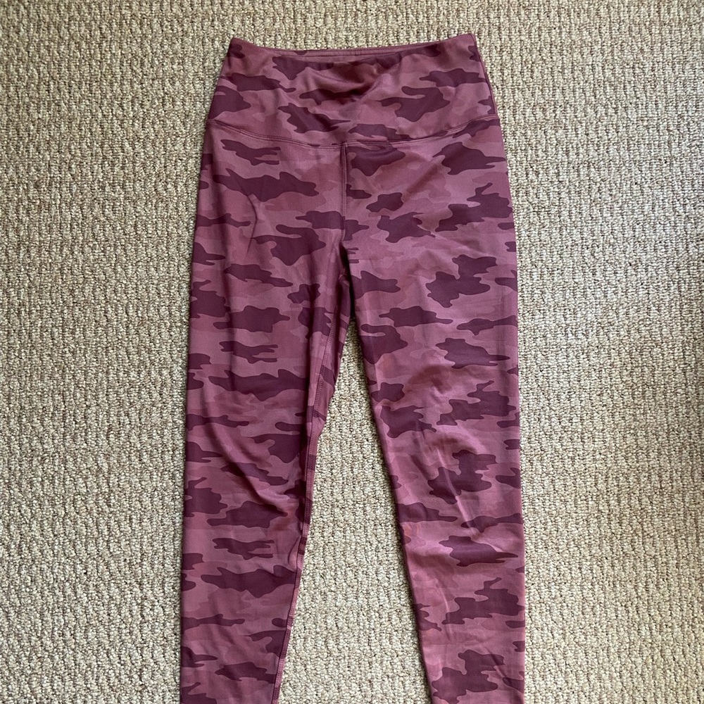 Pink Camo Leggings | Women’s Teen’s Trending Summer Spring Stretchy Athletic